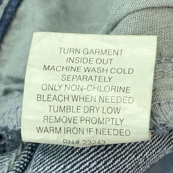 NY & C Jeans sz 12 Curvy Bootcut Dark Wash Inseam Measures 29" Rhinestone Bling - Picture 11 of 11